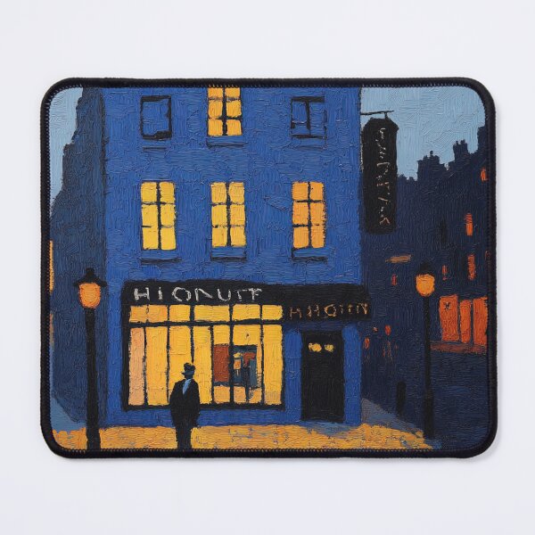 Item preview, Inn | Post-impressionist painting style designed and sold by ComicsFactory.
