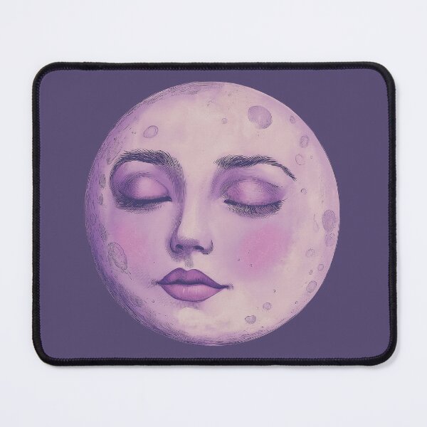 Item preview, Lavender Purple Vintage Moon designed and sold by RoseoftheWild.