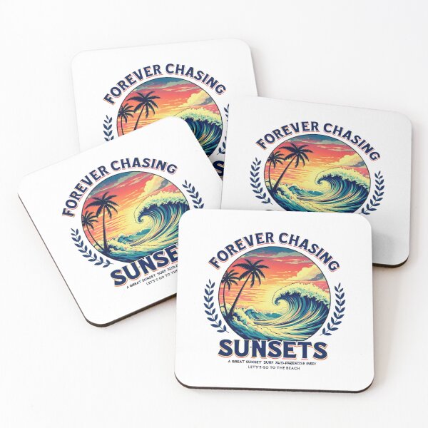 Item preview, Forever Chasing Sunsets – Aesthetic Travel & Nature Lover Design designed and sold by Colorful-Garden.