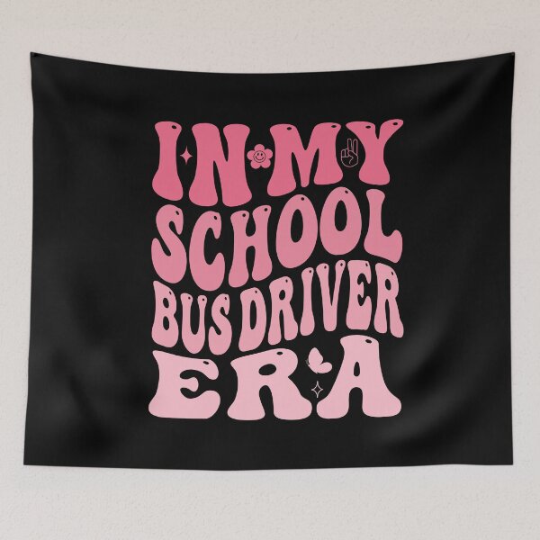 Item preview, In My School Bus Driver Era designed and sold by TeesYouWant.