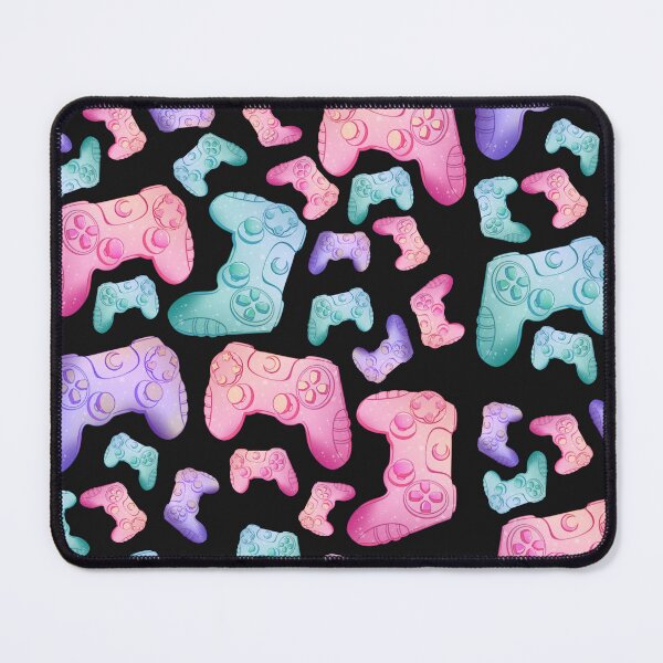 Item preview, Game controllers - black bg designed and sold by PastelFright.