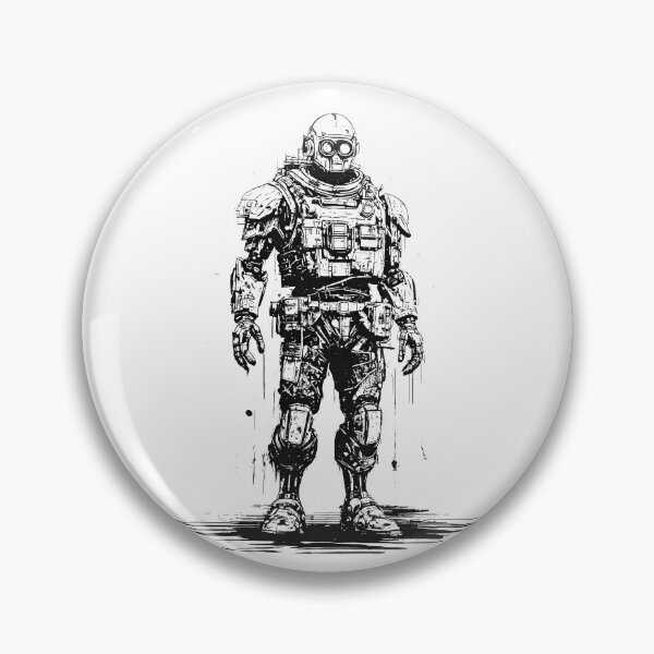 Item preview, Retro Tech Reimagined: Vintage Robots in Ink designed and sold by drawbey.
