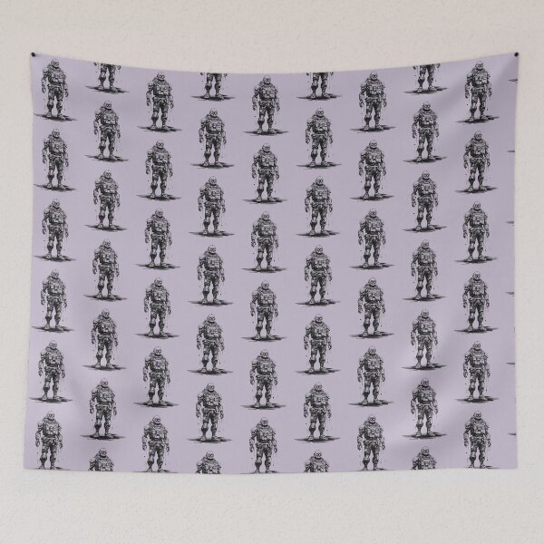 Item preview, Retro Tech Reimagined: Vintage Robots in Ink designed and sold by drawbey.