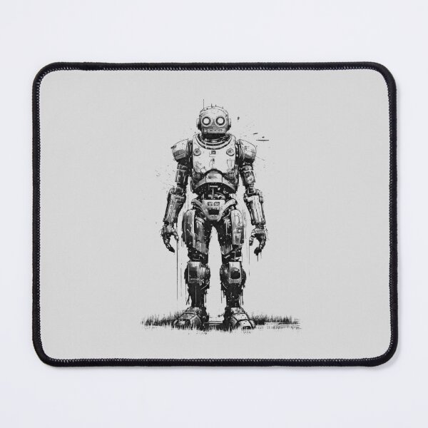 Item preview, Retro Tech Reimagined: Vintage Robots in Ink designed and sold by drawbey.