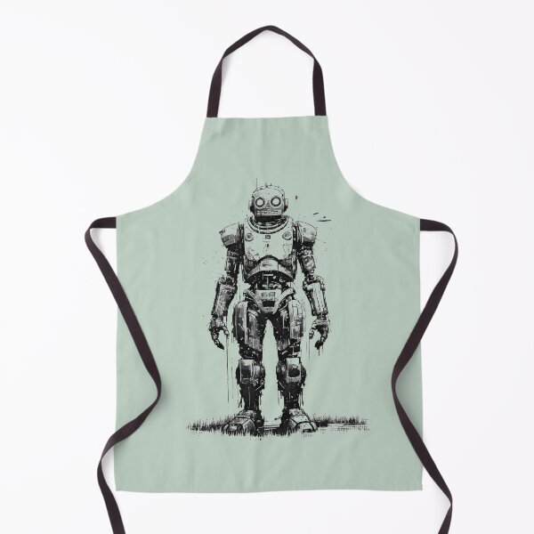 Item preview, Retro Tech Reimagined: Vintage Robots in Ink designed and sold by drawbey.