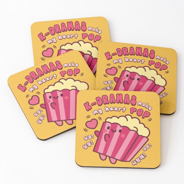 Item preview, K-Dramas Make My Heart Pop – Cute Aesthetic K-Drama Fan designed and sold by KGlam.