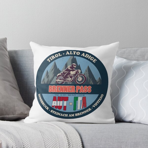 Item preview, Brenner Pass Vintage Badge, AUT ITA designed and sold by Wanderful-roads.