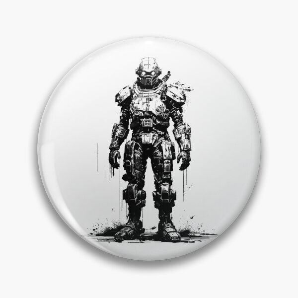Item preview, Retro Tech Reimagined: Vintage Robots in Ink designed and sold by drawbey.
