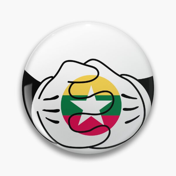 Item preview, Standing with Myanmar: Hands of Solidarity designed and sold by We-Open-Minds.