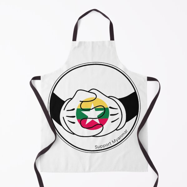 Item preview, Standing with Myanmar: Hands of Solidarity designed and sold by We-Open-Minds.
