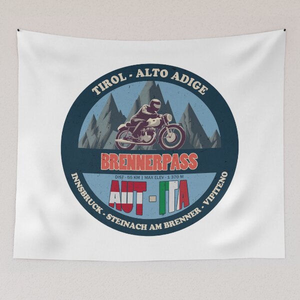 Item preview, Brennerpass/Brenner Pass Vintage Badge, AUT ITA designed and sold by Wanderful-roads.