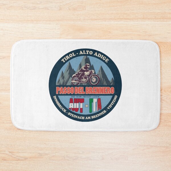 Item preview, Passo Del Brennero Brenner Pass Vintage Badge, AUT ITA designed and sold by Wanderful-roads.
