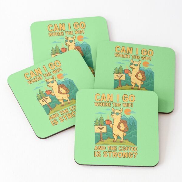 Item preview, Escape Mode: Coffee & No WiFi designed and sold by SgtRedGoWx.