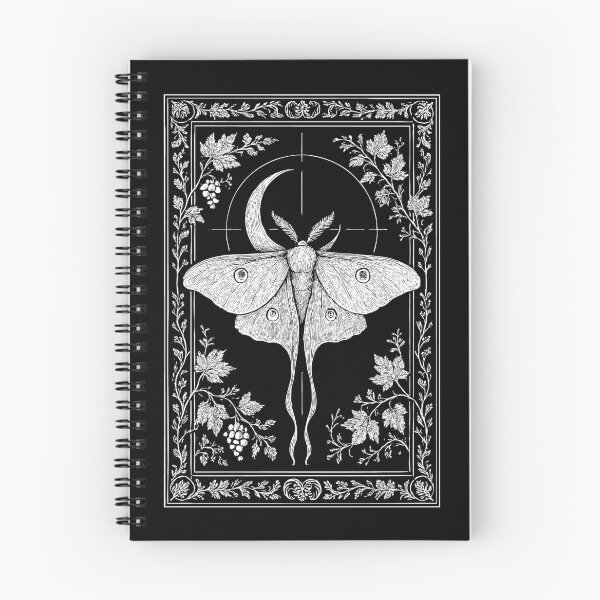 Item preview, Dark Cottagecore Luna Moth – Gothic Entomology & Witchy Botanical Aesthetic designed and sold by THEWICCARIUM.