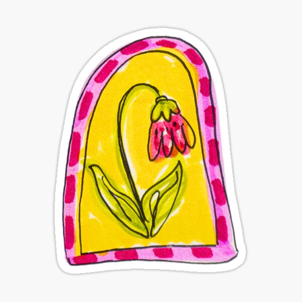 Item preview, Rosa Tulpe mit rosa Rand designed and sold by livebrave3.