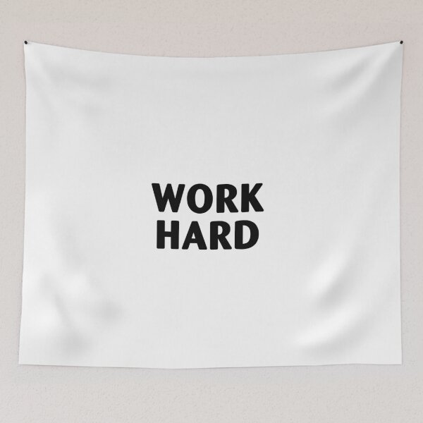 Item preview, Work Hard designed and sold by FBA.