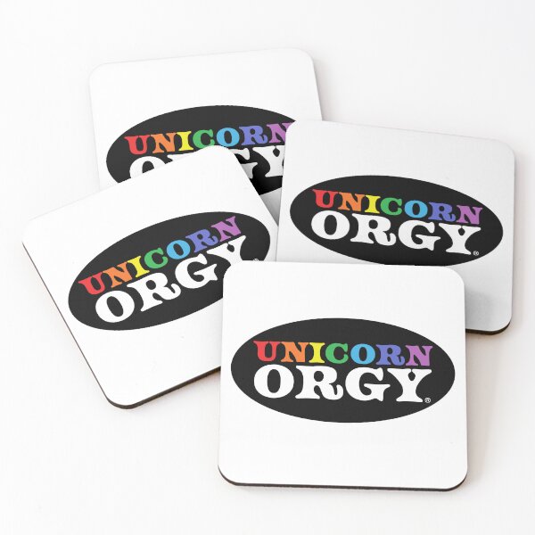 Item preview, Unicorn Orgy designed and sold by BANDOFSCRIBBLE Hollywood.