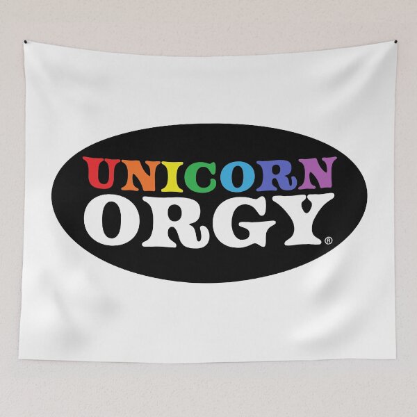 Item preview, Unicorn Orgy designed and sold by BANDOFSCRIBBLE Hollywood.