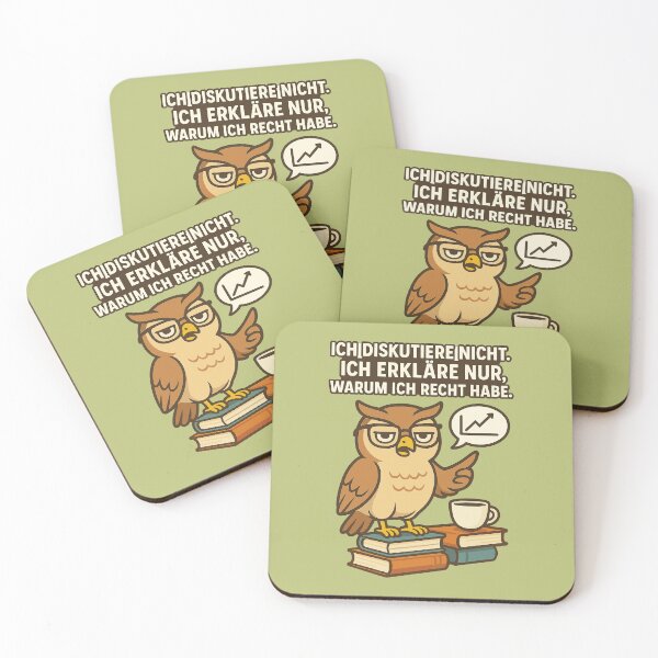 Item preview, Being right is a matter of owls designed and sold by SgtRedGoWx.