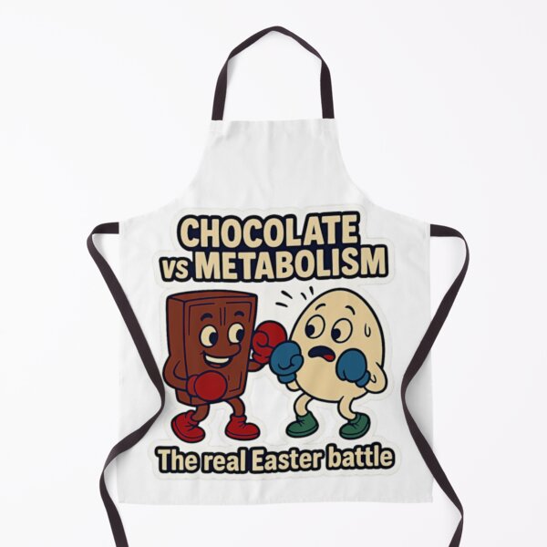 Item preview, Easter Showdown: Chocolate vs Metabolism – The Real Battle Begins! designed and sold by McZerrill.