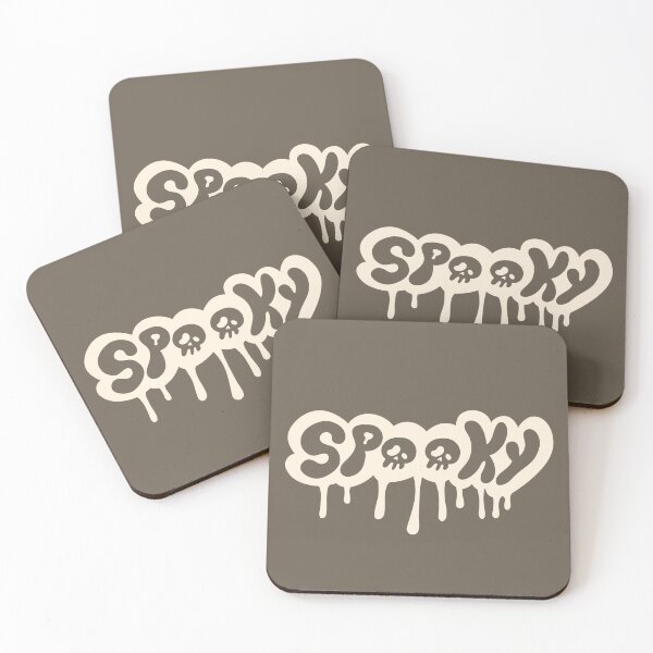 Item preview, Spooky, Skulls Lettering  designed and sold by Grace Mattos.