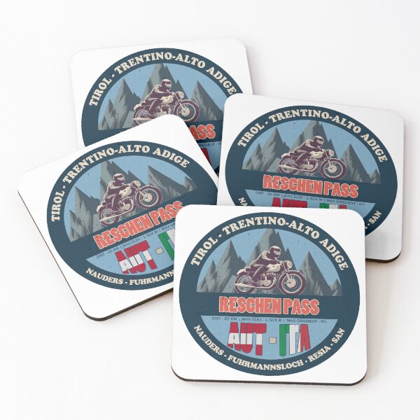 Item preview, Reschen Pass Vintage Badge, AUT ITA designed and sold by Wanderful-roads.