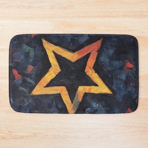 Item preview, Inverted pentagram | Post-impressionist painting style designed and sold by ComicsFactory.