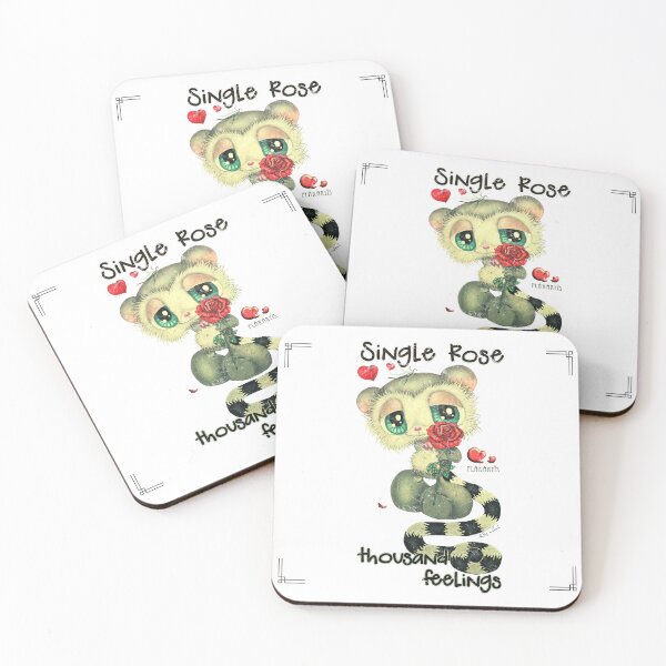 Item preview, Single rose - thousand feelings - retro style designed and sold by Plakartis.