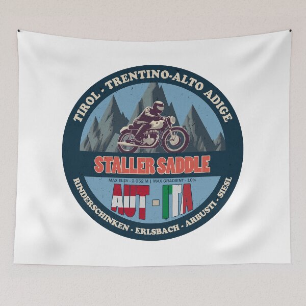 Item preview, Staller Saddle Vintage Badge, AUT ITA designed and sold by Wanderful-roads.