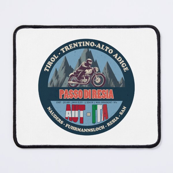 Item preview, Passo di Resia Vintage Badge, AUT ITA designed and sold by Wanderful-roads.
