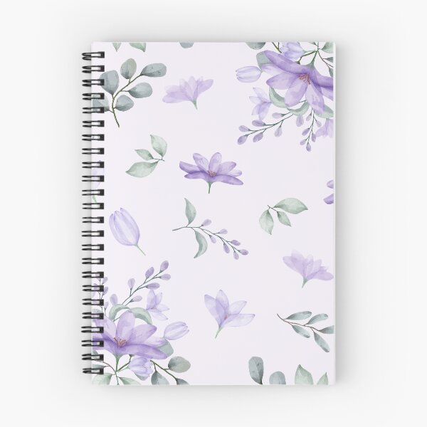 Item preview, Lilac & Mauve Flowers – Soft Botanical Pattern designed and sold by Plumeriito.