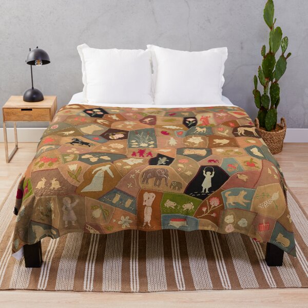 Item preview, All Sorts Country Cottage Quilt designed and sold by AnimaliaStar.