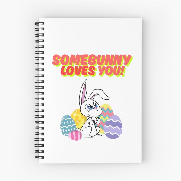 Item preview, Cute Easter Bunny with Love Message designed and sold by Mix Mood.