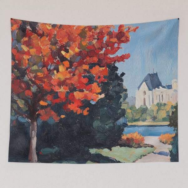 Item preview, Iowa state | Post-impressionist painting style designed and sold by ComicsFactory.