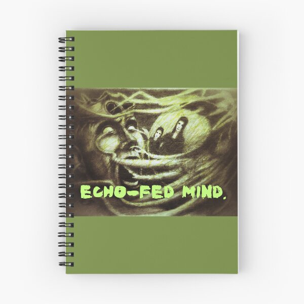 Item preview, Echo-Fed Mind – Green Surreal Artwork of Memory and Repetition designed and sold by Anomaly Effect.