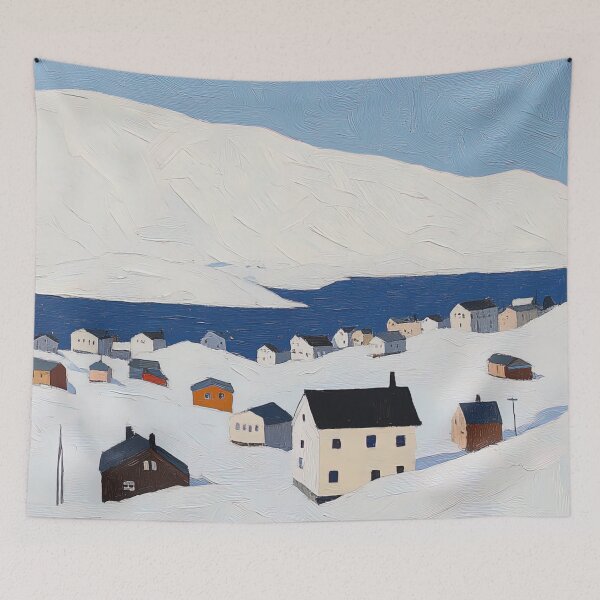 Item preview, Iqaluit | Post-impressionist painting style designed and sold by ComicsFactory.