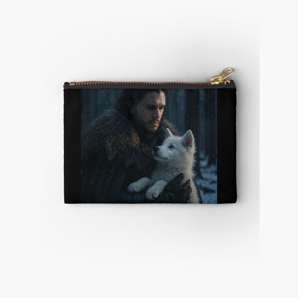 Item preview, Jon Snow & White Dire Wolf Pup designed and sold by Templatemini.