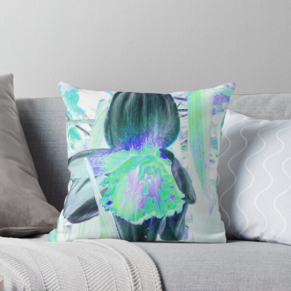 Item preview, Trippy Daffodil in Gray & Green designed and sold by SXW Designs.