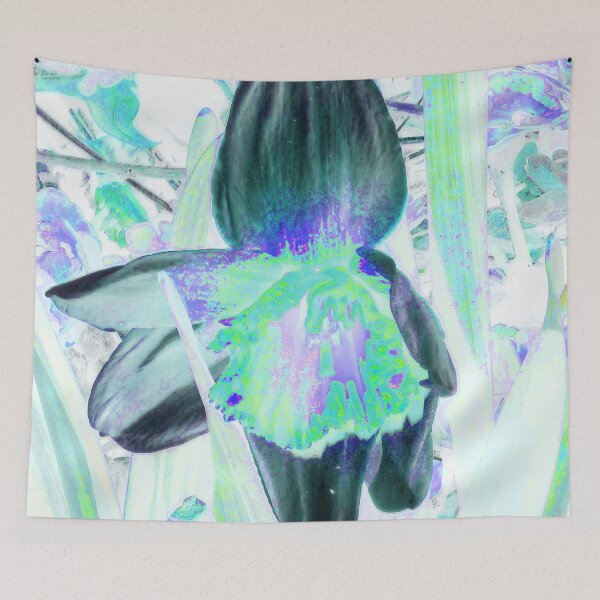 Item preview, Trippy Daffodil in Gray & Green designed and sold by SXW Designs.
