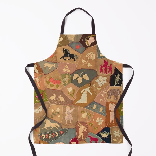 Item preview, All Sorts Country Cottage Quilt | White Horse designed and sold by AnimaliaStar.
