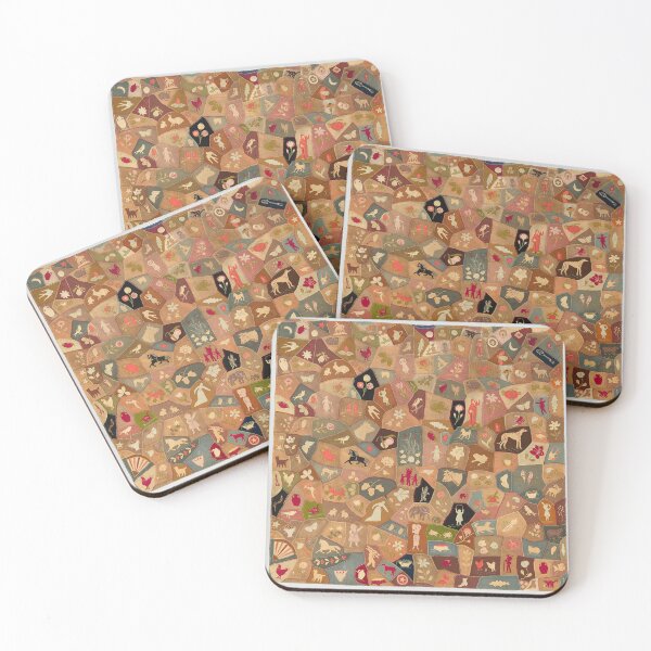 Item preview, All Sorts Country Cottage Quilt | White Horse designed and sold by AnimaliaStar.