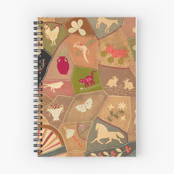 Item preview, All Sorts Country Cottage Quilt | White Horse designed and sold by AnimaliaStar.