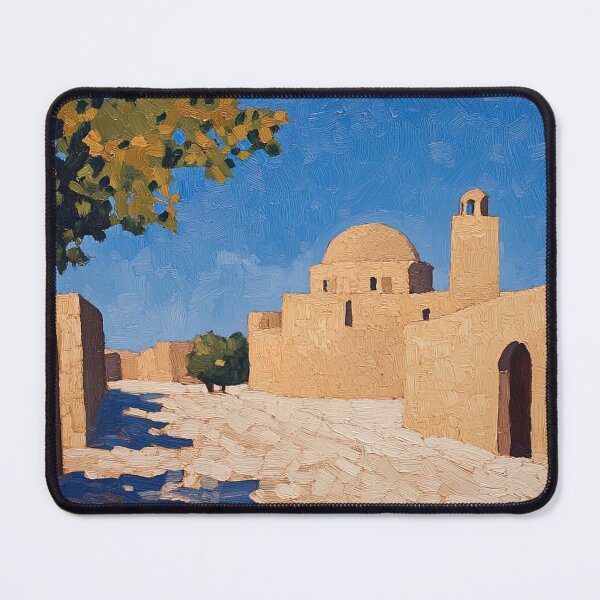 Item preview, Iraq landscape | Post-impressionist painting style designed and sold by ComicsFactory.