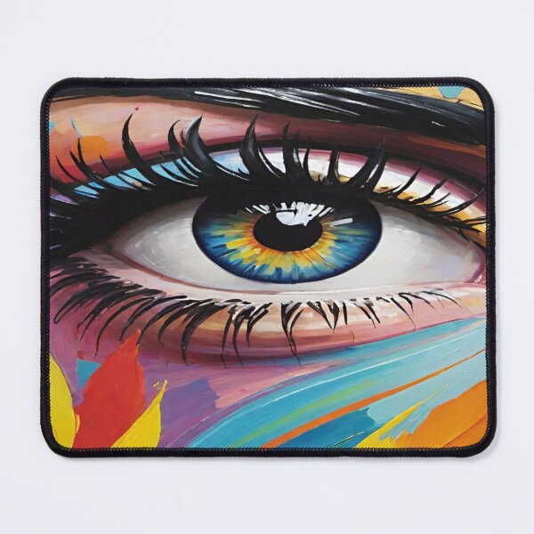 Item preview, Beautiful human eye and colorful leaves. designed and sold by DaliaSabryTee.
