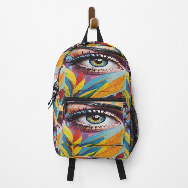 Item preview, Beautiful human eye and colorful leaves. designed and sold by DaliaSabryTee.