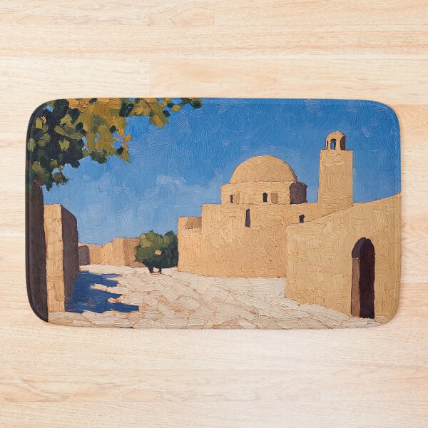 Item preview, Iraq landscape | Post-impressionist painting style designed and sold by ComicsFactory.