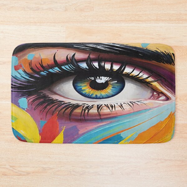 Item preview, Beautiful human eye and colorful leaves. designed and sold by DaliaSabryTee.