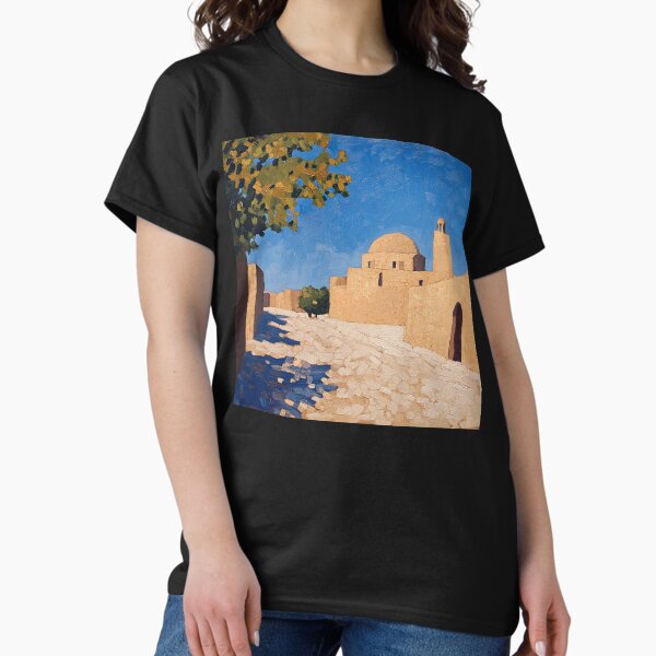 Item preview, Iraq landscape | Post-impressionist painting style designed and sold by ComicsFactory.