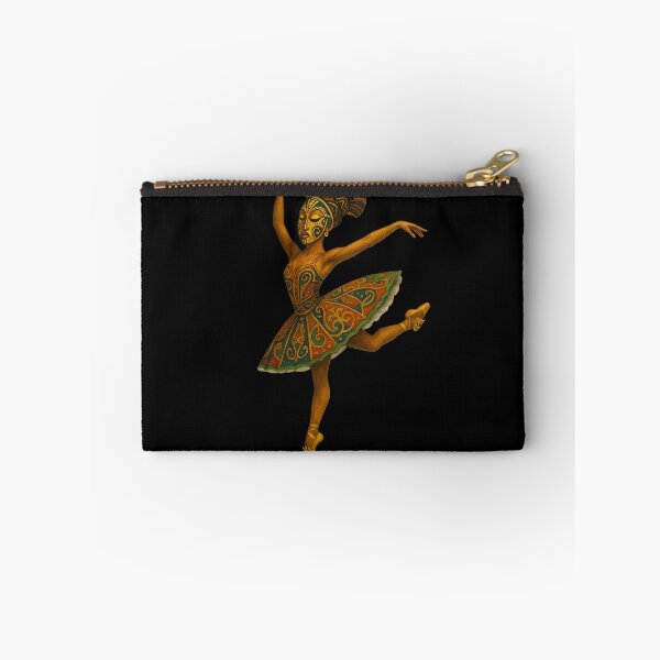 Item preview, African Tribal Mask Ballerina | Cultural ballet dancer Art Design on Apparel & Gifts designed and sold by DrawHandArt.