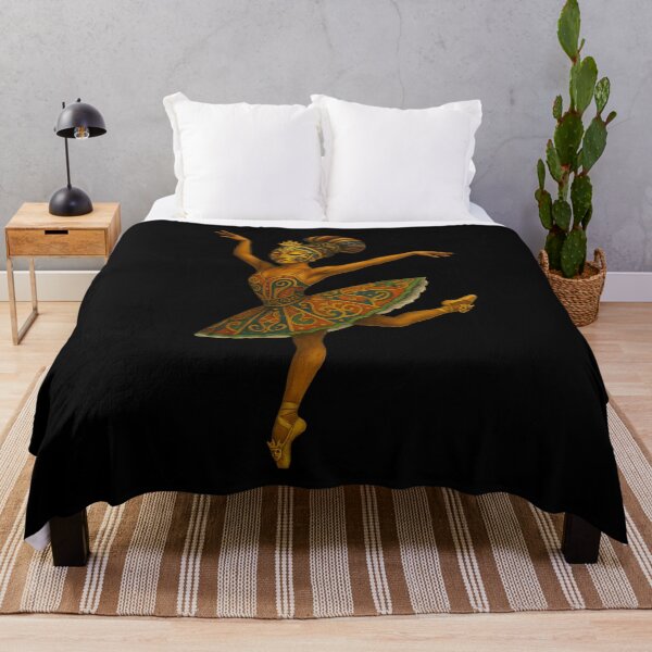 Item preview, African Tribal Mask Ballerina | Cultural ballet dancer Art Design on Apparel & Gifts designed and sold by DrawHandArt.